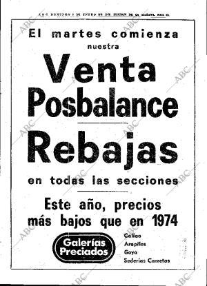 ABC MADRID 05-01-1975 página 23