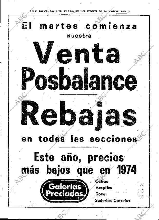 ABC MADRID 05-01-1975 página 23