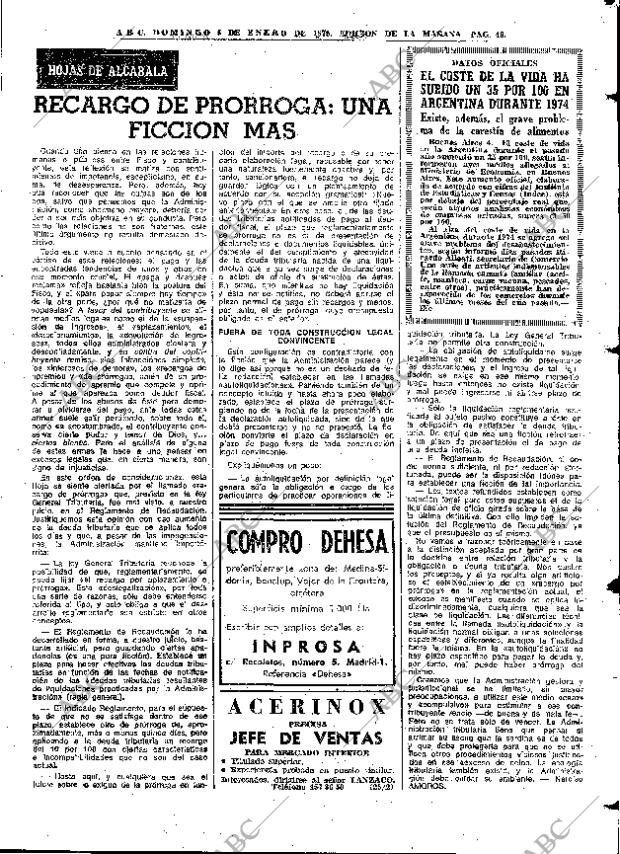 ABC MADRID 05-01-1975 página 49
