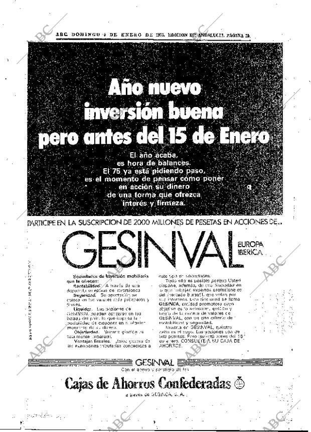 ABC SEVILLA 05-01-1975 página 25