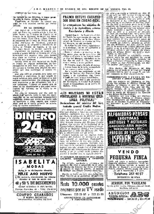 ABC MADRID 07-01-1975 página 15