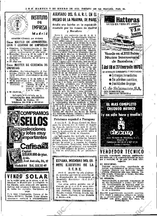 ABC MADRID 07-01-1975 página 16