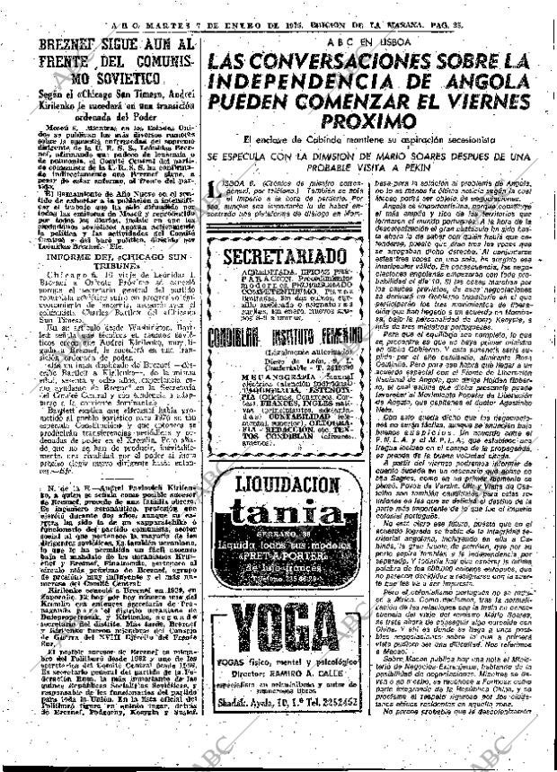 ABC MADRID 07-01-1975 página 25