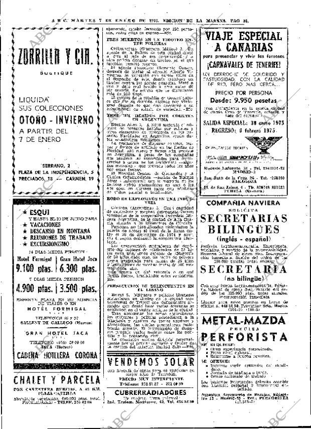 ABC MADRID 07-01-1975 página 36