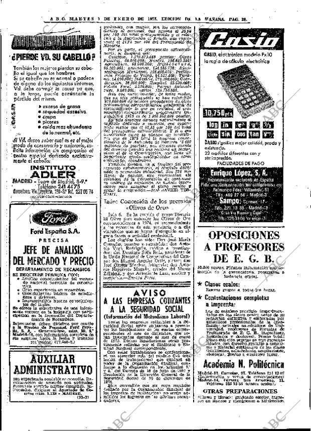 ABC MADRID 07-01-1975 página 38