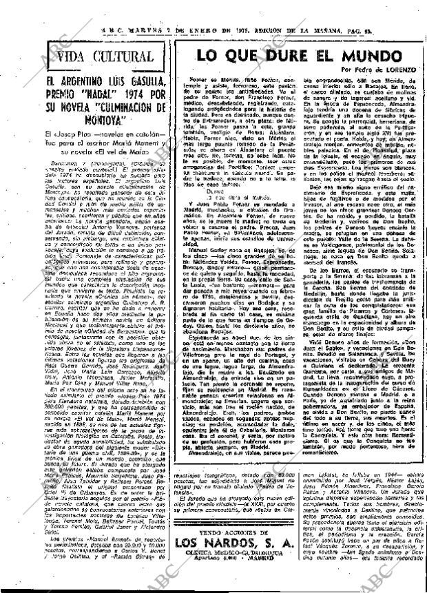 ABC MADRID 07-01-1975 página 49