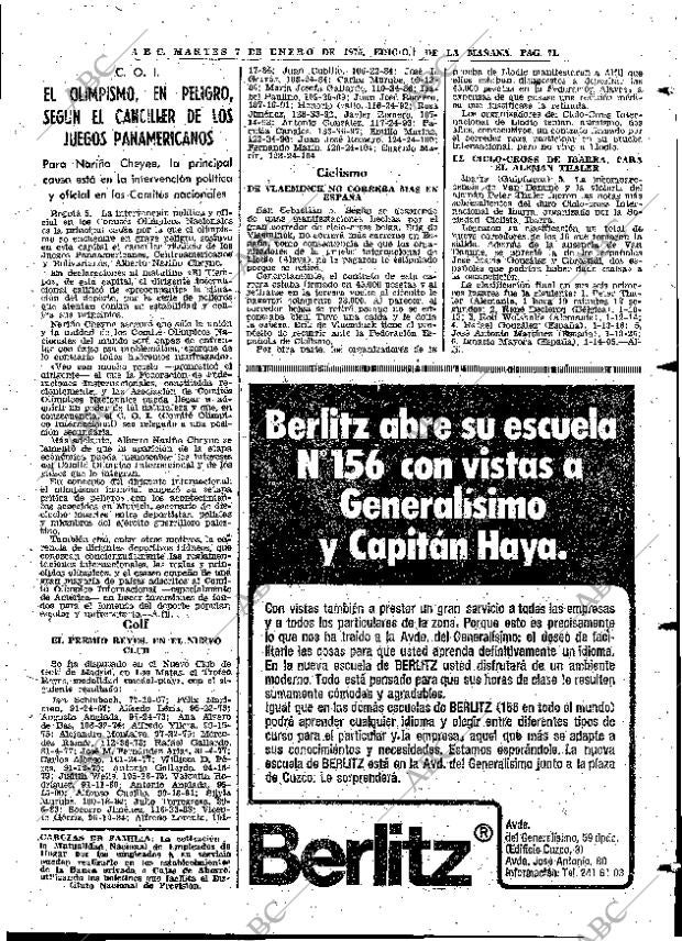ABC MADRID 07-01-1975 página 71