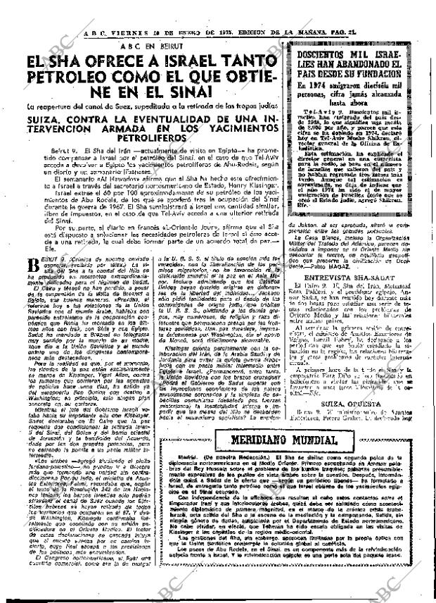 ABC MADRID 10-01-1975 página 21