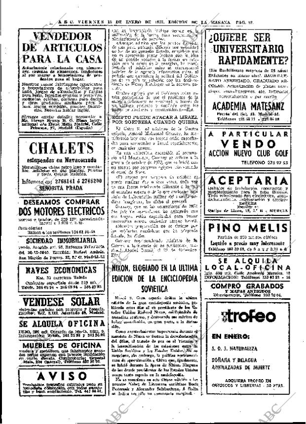 ABC MADRID 10-01-1975 página 22