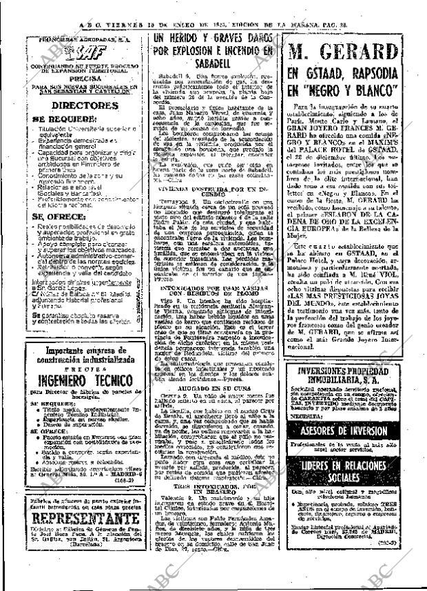 ABC MADRID 10-01-1975 página 28