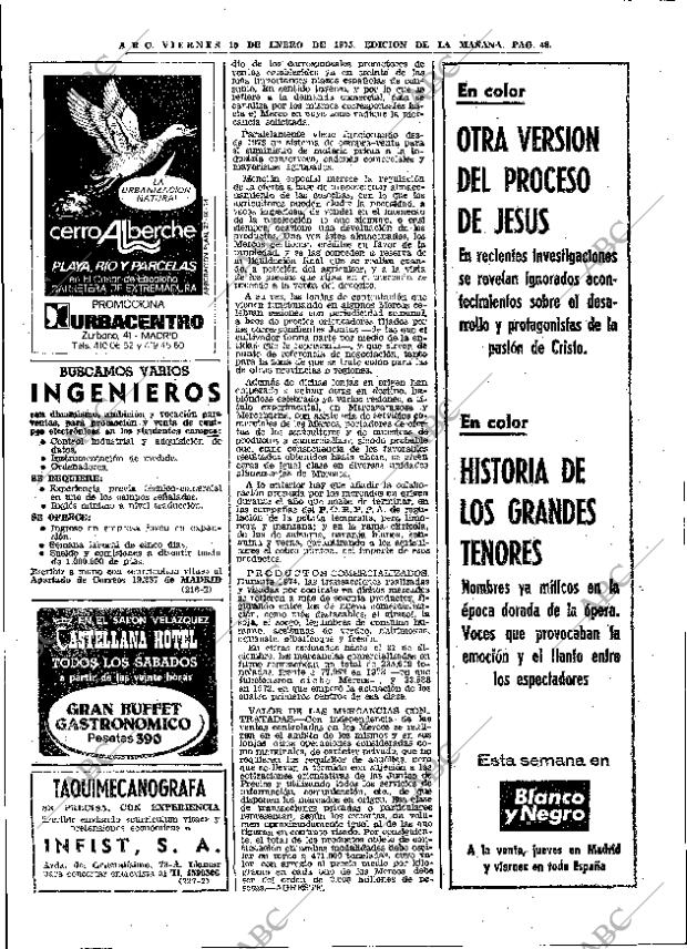 ABC MADRID 10-01-1975 página 48