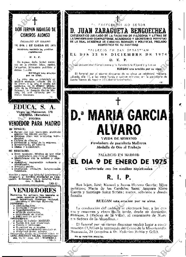 ABC MADRID 10-01-1975 página 83