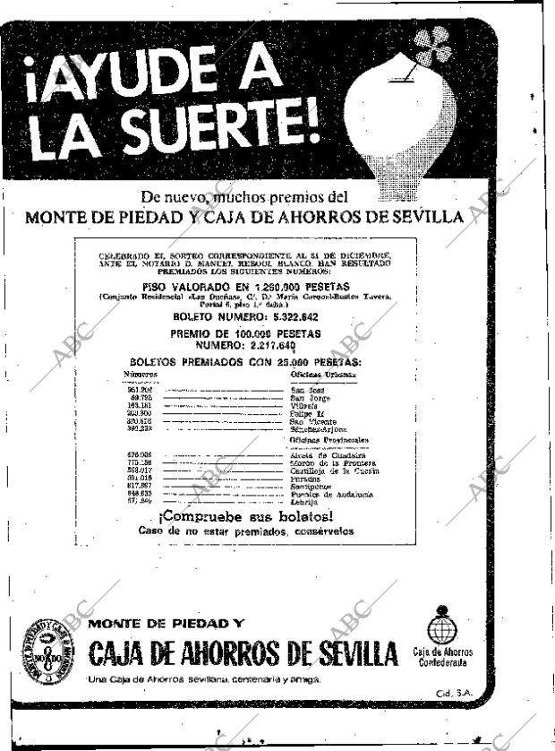 ABC SEVILLA 10-01-1975 página 10