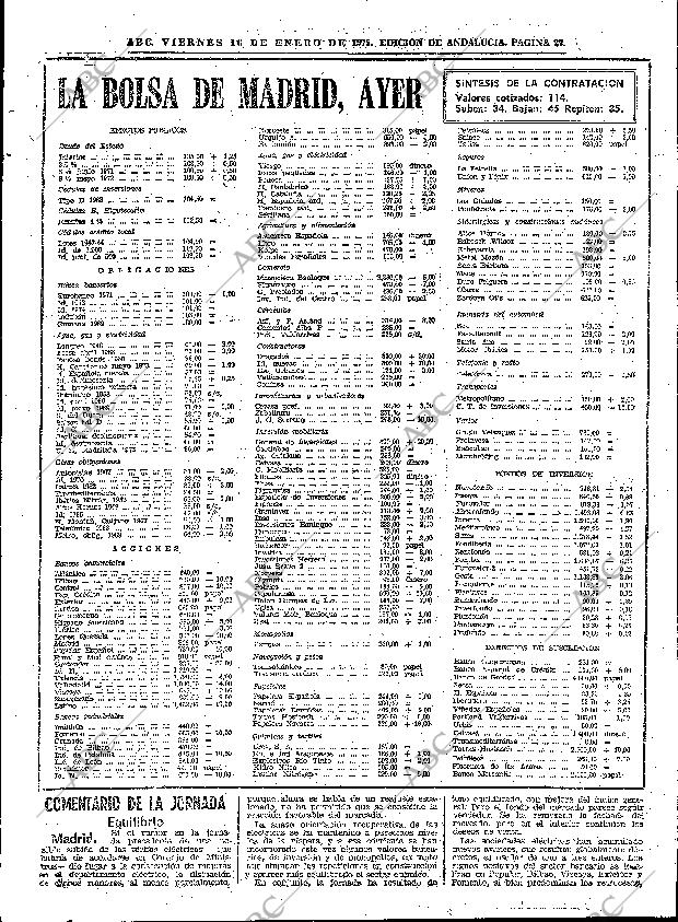 ABC SEVILLA 10-01-1975 página 25