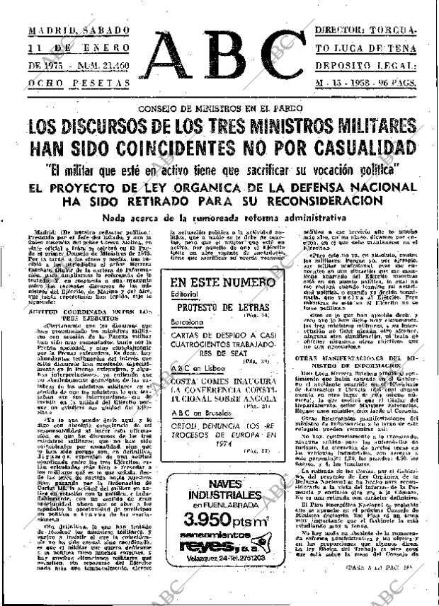 ABC MADRID 11-01-1975 página 13