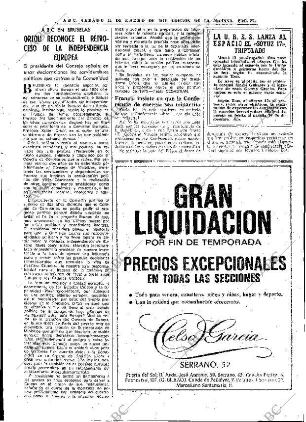 ABC MADRID 11-01-1975 página 27