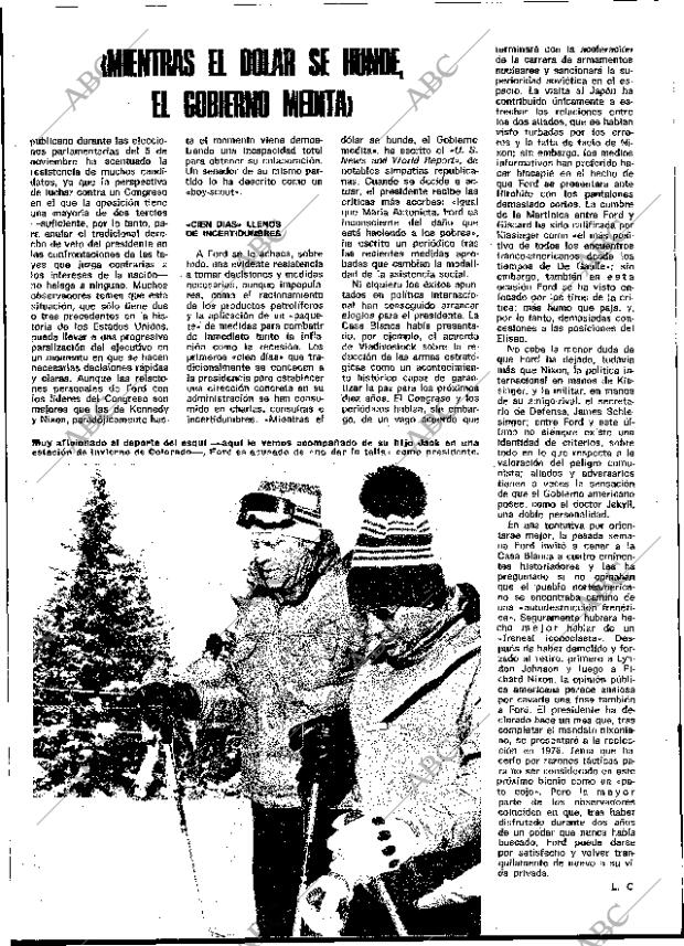 BLANCO Y NEGRO MADRID 11-01-1975 página 34