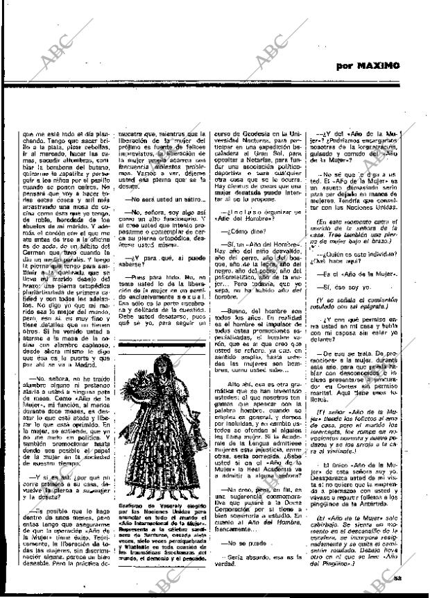 BLANCO Y NEGRO MADRID 11-01-1975 página 53