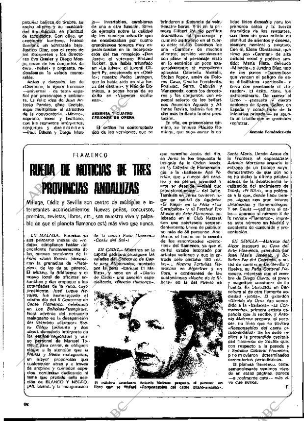 BLANCO Y NEGRO MADRID 11-01-1975 página 66