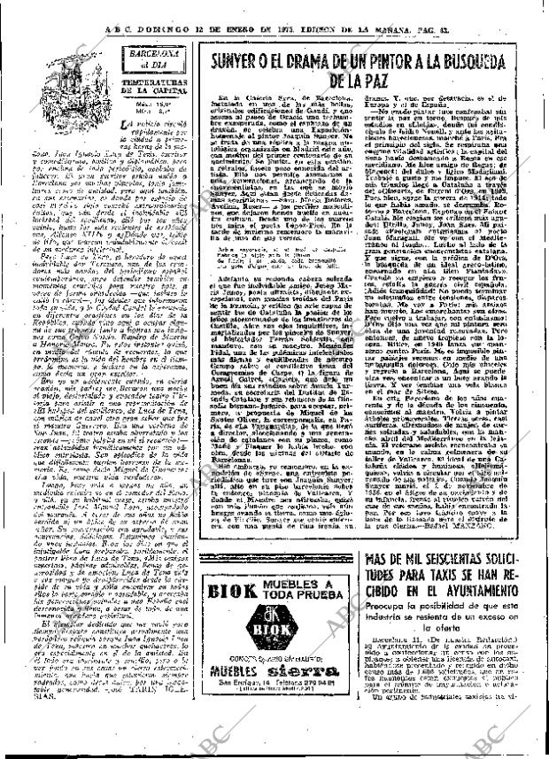 ABC MADRID 12-01-1975 página 43