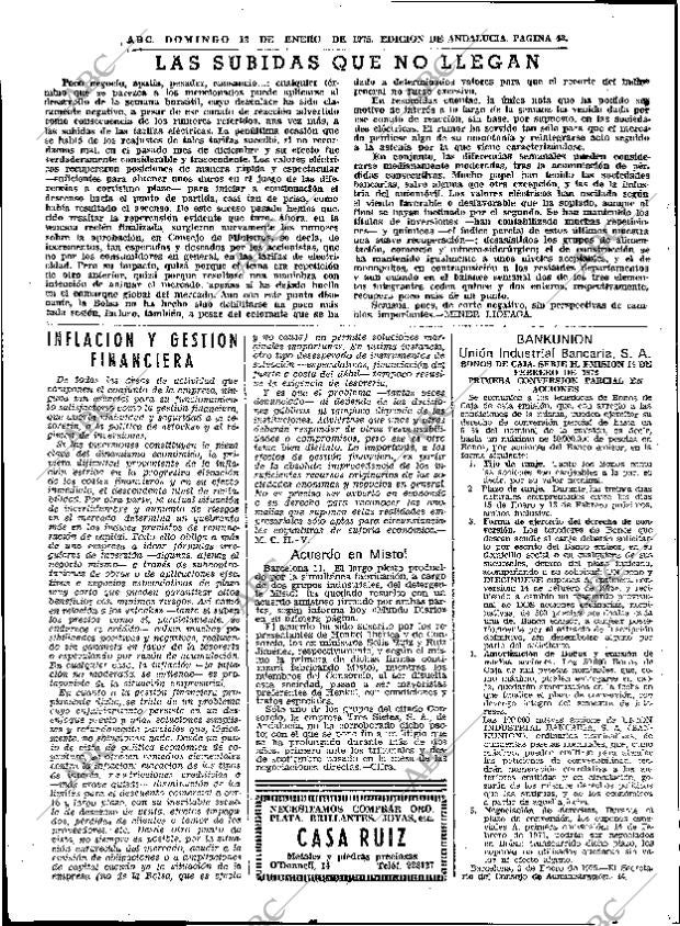 ABC SEVILLA 12-01-1975 página 48