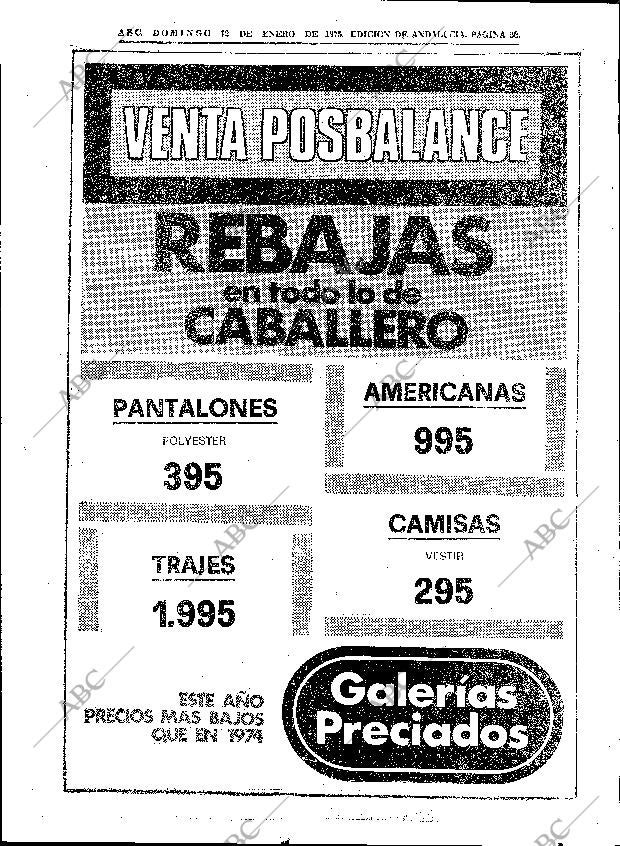 ABC SEVILLA 12-01-1975 página 50