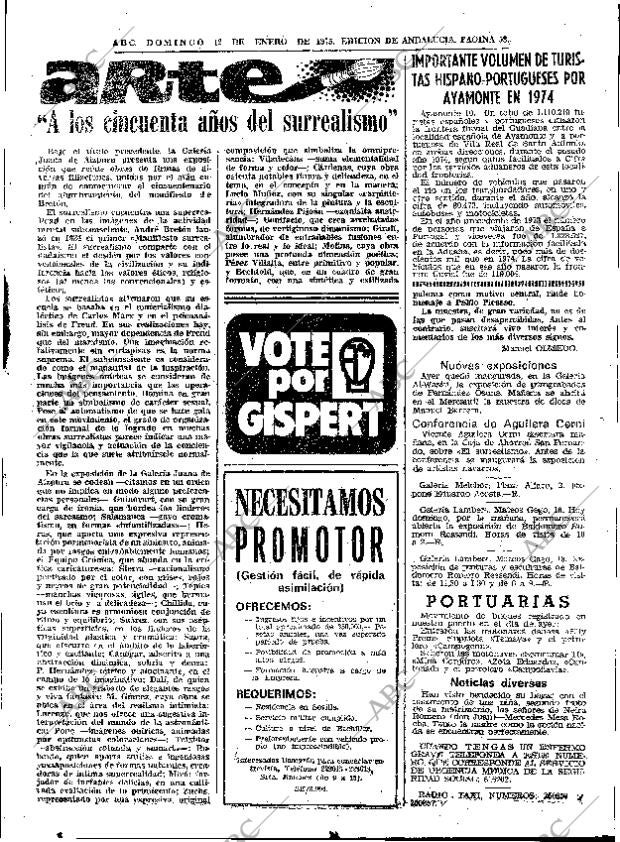 ABC SEVILLA 12-01-1975 página 53