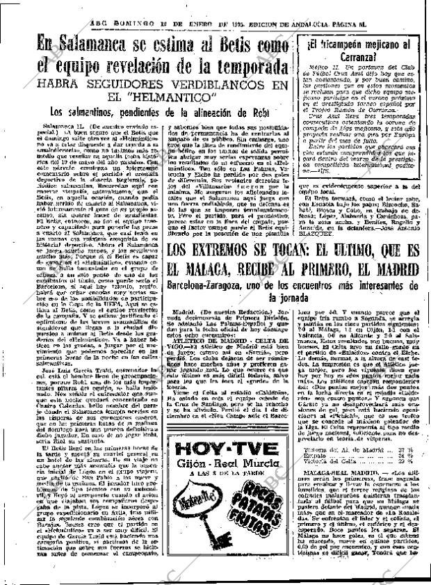 ABC SEVILLA 12-01-1975 página 61