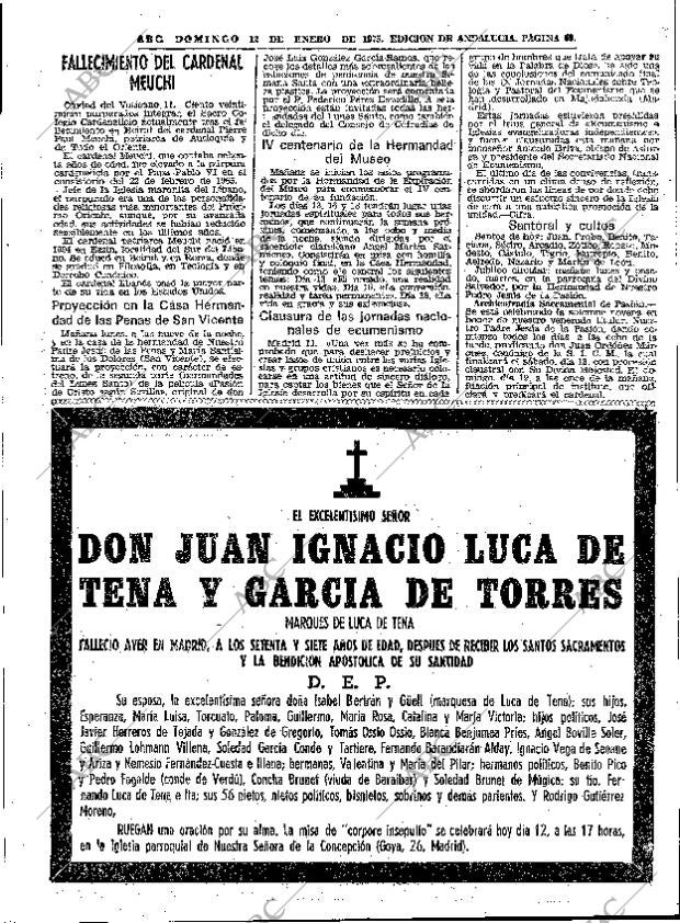 ABC SEVILLA 12-01-1975 página 69