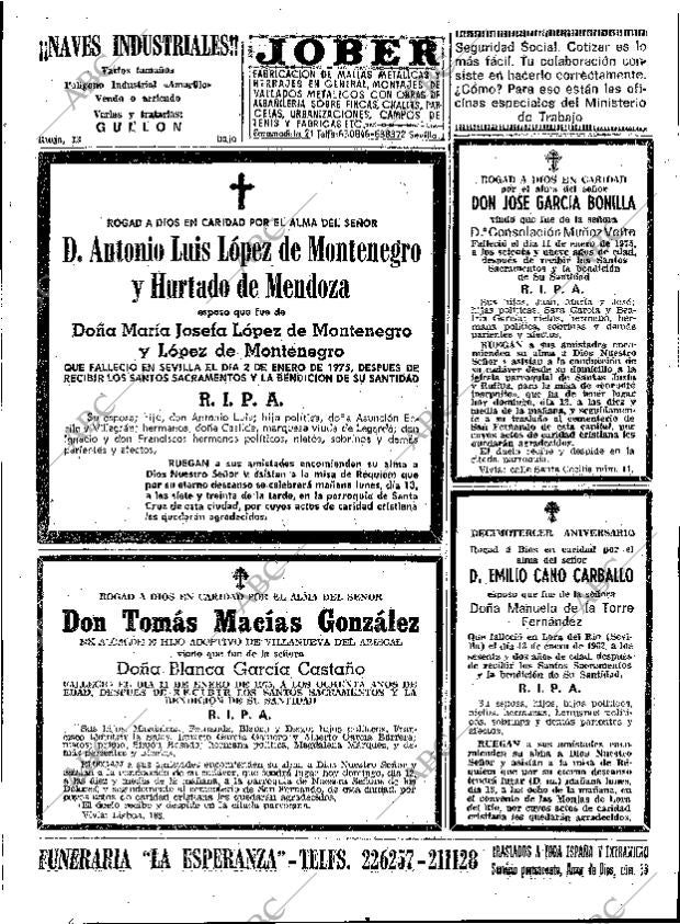 ABC SEVILLA 12-01-1975 página 77