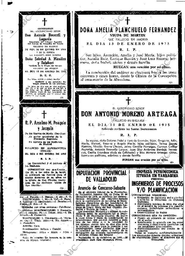 ABC MADRID 14-01-1975 página 110