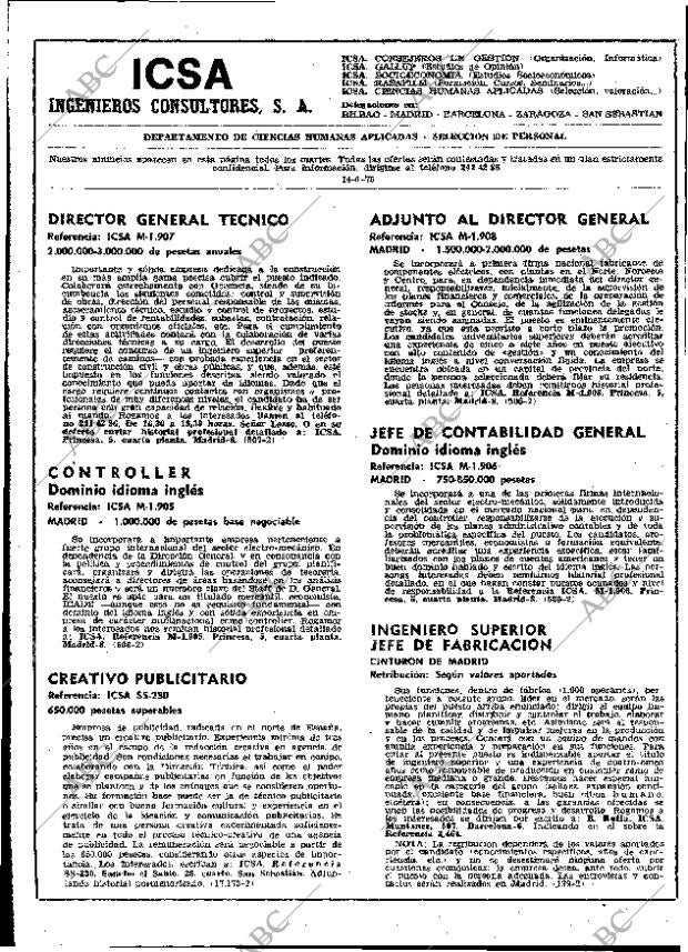ABC MADRID 14-01-1975 página 16