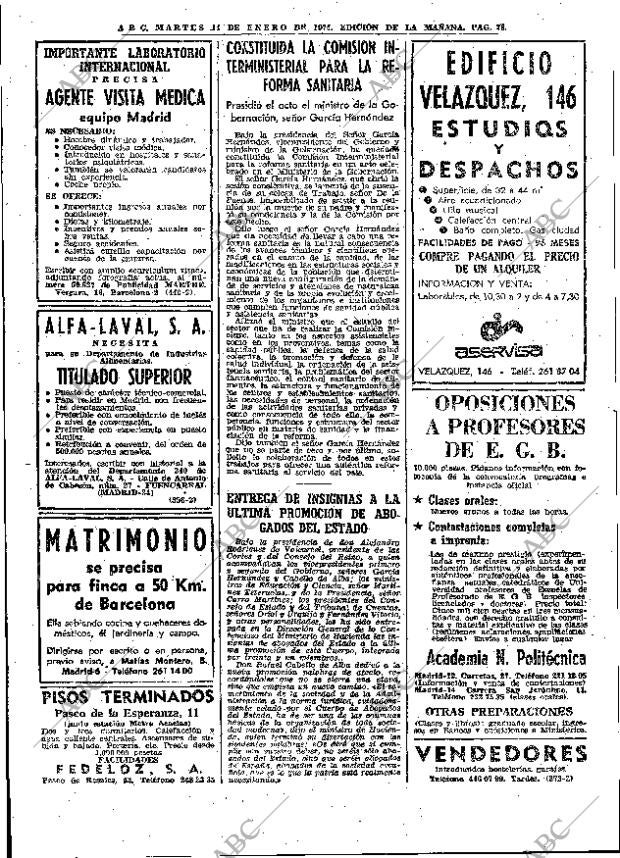 ABC MADRID 14-01-1975 página 28