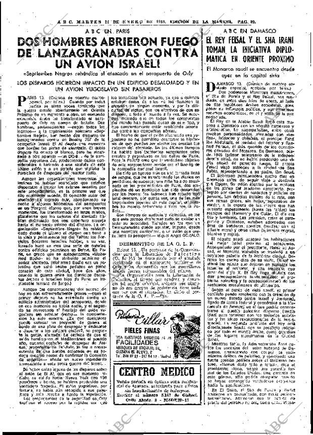 ABC MADRID 14-01-1975 página 29