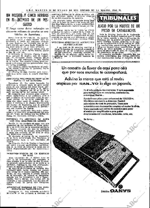ABC MADRID 14-01-1975 página 37