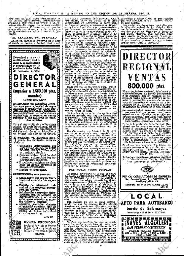 ABC MADRID 14-01-1975 página 58