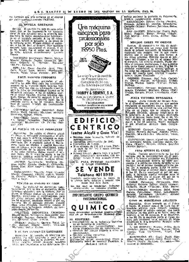 ABC MADRID 14-01-1975 página 70