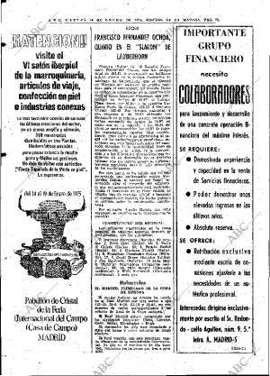 ABC MADRID 14-01-1975 página 72