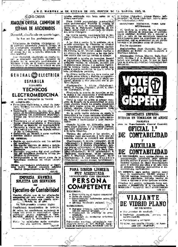 ABC MADRID 14-01-1975 página 78