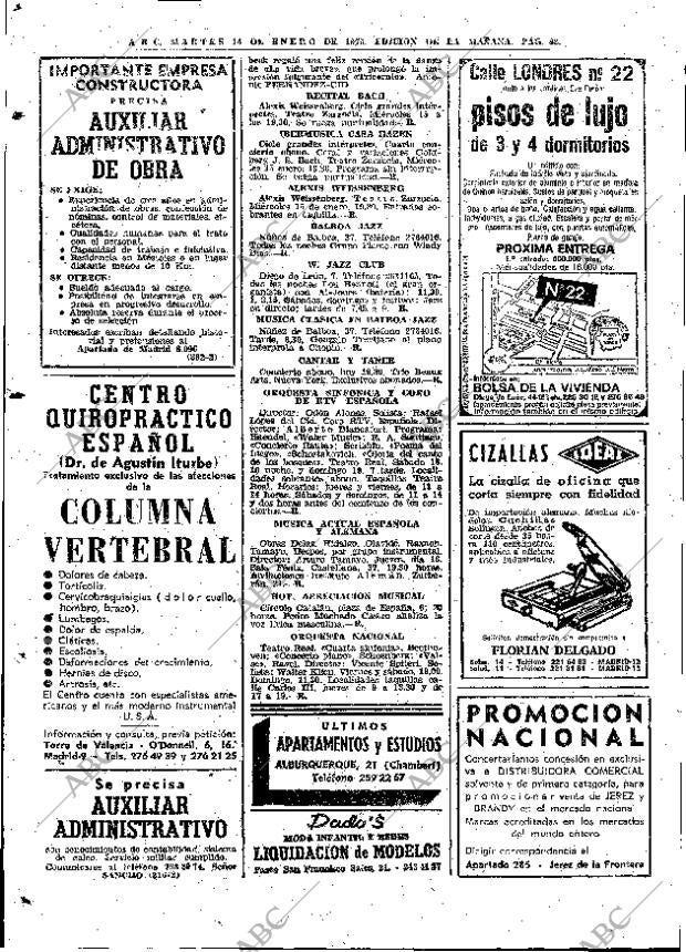 ABC MADRID 14-01-1975 página 82