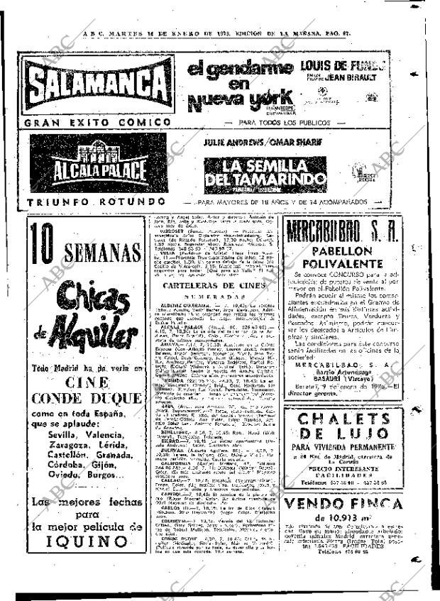 ABC MADRID 14-01-1975 página 87