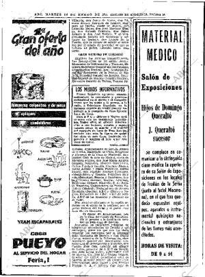 ABC SEVILLA 14-01-1975 página 16