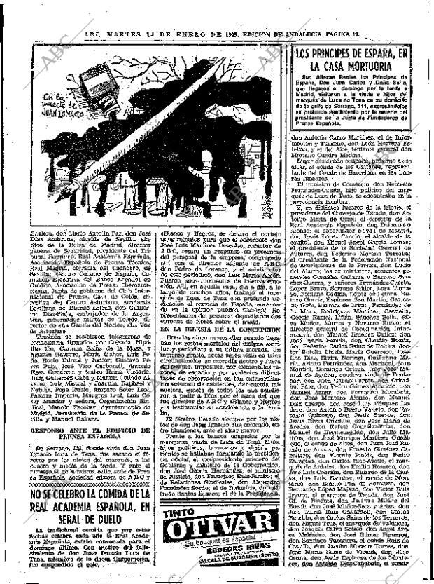 ABC SEVILLA 14-01-1975 página 17