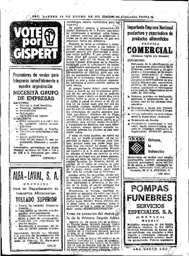 ABC SEVILLA 14-01-1975 página 22