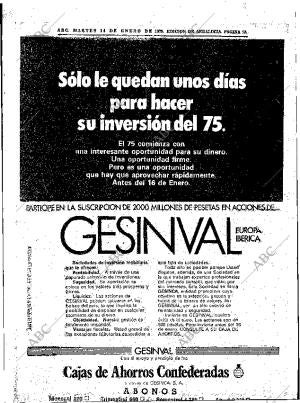 ABC SEVILLA 14-01-1975 página 27