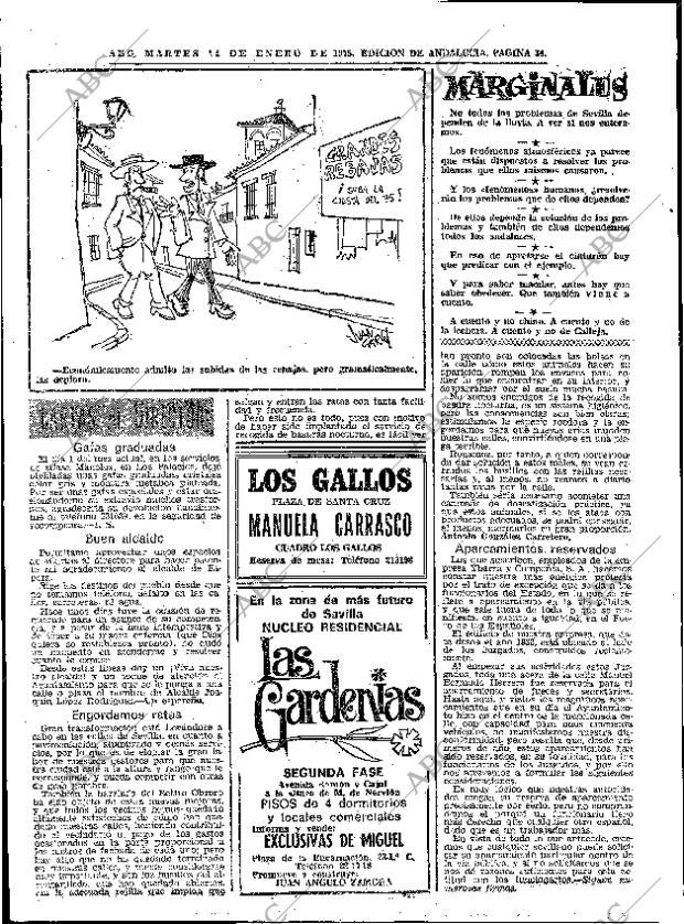 ABC SEVILLA 14-01-1975 página 34