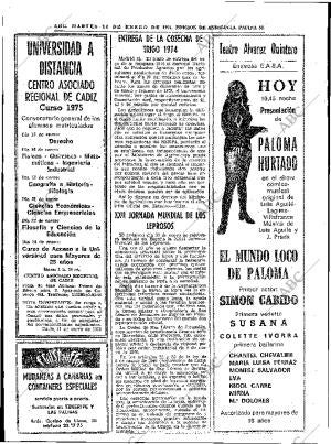 ABC SEVILLA 14-01-1975 página 58