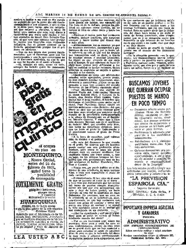 ABC SEVILLA 14-01-1975 página 65
