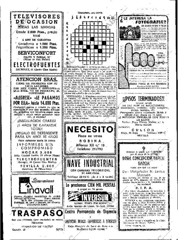 ABC SEVILLA 14-01-1975 página 74