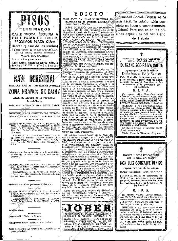 ABC SEVILLA 14-01-1975 página 76